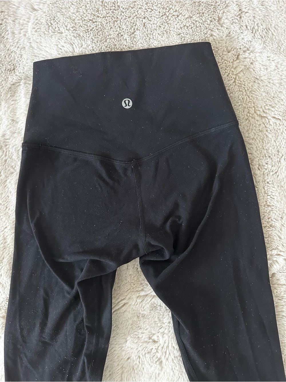 lululemon athletica Black High-Waist Leggings